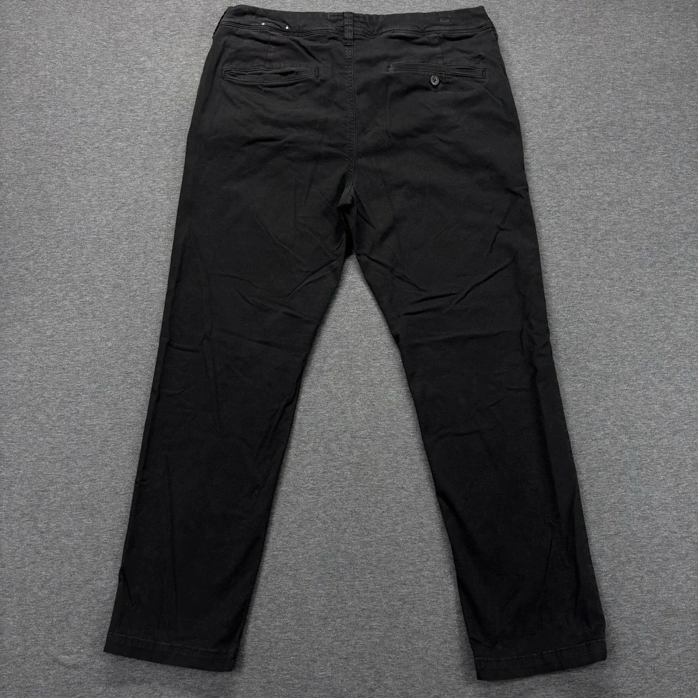 American Eagle Chino Pants Mens 34x30 Extreme Flex Slim Straight black Stretch